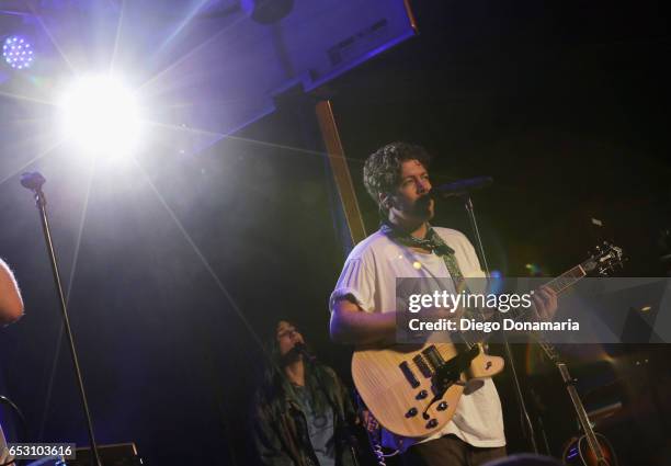 Brett Hite of Frenship performs onstage at the Pandora Party during 2017 SXSW Conference and Festivals at The Gatsby on March 13, 2017 in Austin,...