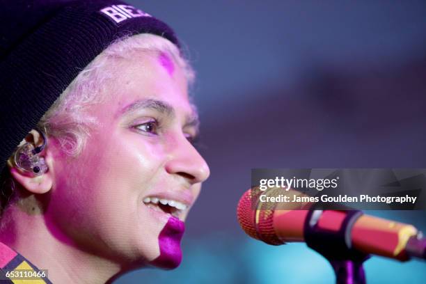 Madame Gandhi performs onstage at Moogfest during 2017 SXSW Conference and Festivals at Cheer Up Charlie's on March 13, 2017 in Austin, Texas.