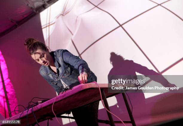 Ellie Herring performs onstage at Moogfest during 2017 SXSW Conference and Festivals at Cheer Up Charlie's on March 13, 2017 in Austin, Texas.