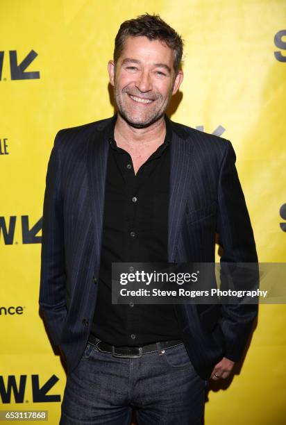 Actor Steven Brand attends the premiere of "Mayhem" during 2017 SXSW Conference and Festivals at Alamo Ritz on March 13, 2017 in Austin, Texas.