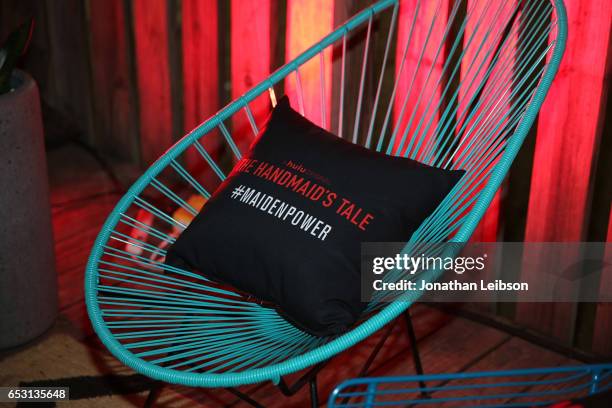 General view of atmosphere at the NYLON And The Hulu Original The Handmaid's Tale Celebrate SXSTYLE At #TwitterHouse at Bar 96 on March 14, 2017 in...