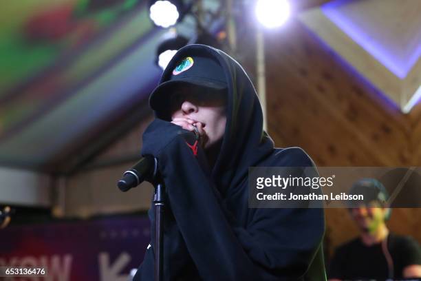 Shake performs at the NYLON And The Hulu Original The Handmaid's Tale Celebrate SXSTYLE At #TwitterHouse at Bar 96 on March 13, 2017 in Austin, Texas.