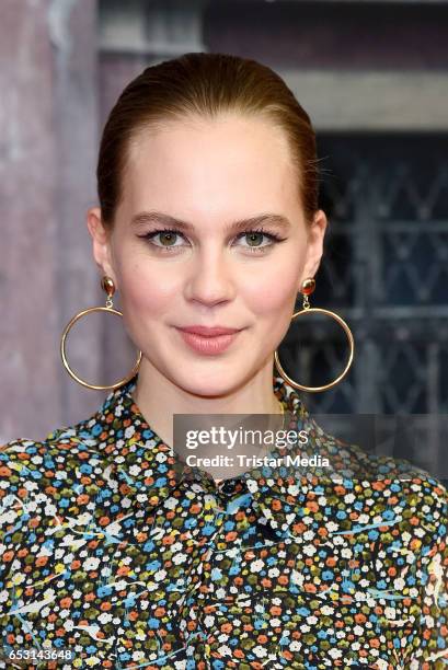 German actress Alicia von Rittberg attends the 'Charite' Berlin Premiere on March 13, 2017 in Berlin, Germany.