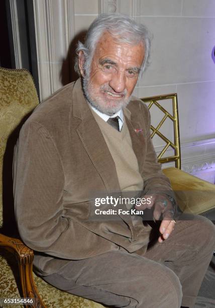 Jean Paul Belmondo attends 'La Recherche en Physiologie' Charity Gala at Four Seasons Hotel George V on March 13, 2017 in Paris, France.
