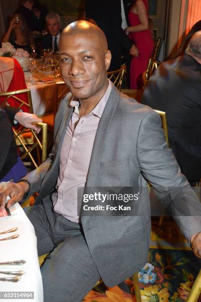 Harry Roselmack attends 'La Recherche en Physiologie' Charity Gala at Four Seasons Hotel George V on March 13, 2017 in Paris, France.