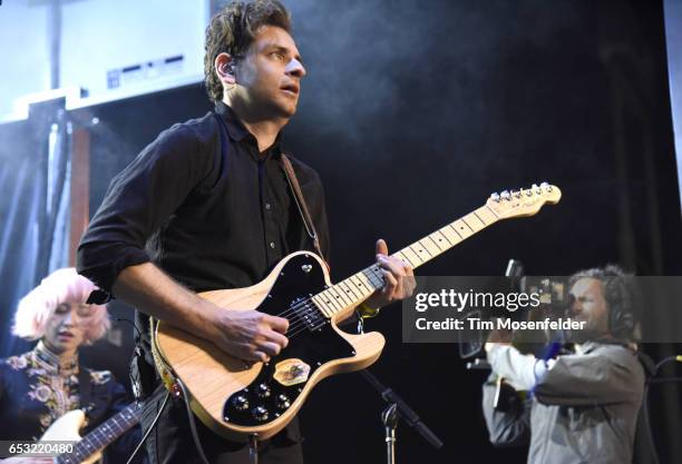 Matt Lowell of Lo Moon performs at the Pandora Night Party during the 2017 SXSW Conference And Festivals on March 13, 2017 in Austin, Texas.