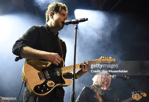 Matt Lowell of Lo Moon performs at the Pandora Night Party during the 2017 SXSW Conference And Festivals on March 13, 2017 in Austin, Texas.