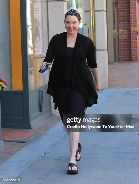 Stephanie Courtney is seen on March 13, 2017 in Los Angeles, CA.