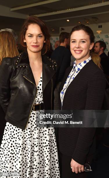 Ruth Wilson and Alexandra Roach attend the Into Film Awards 2017 at Odeon Leicester Square on March 14, 2017 in London, England.