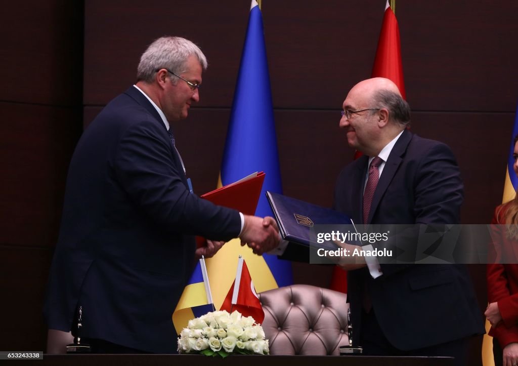 Binali Yildirim - Volodymyr Groysman meeting in Ankara