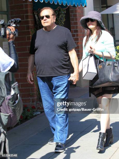 Paul Sorvino and Dee Dee Sorvino are seen on March 13, 2017 in Los Angeles, California.