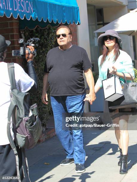 Paul Sorvino and Dee Dee Sorvino are seen on March 13, 2017 in Los Angeles, California.