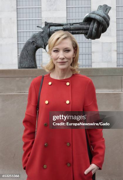 Actress Cate Blanchett attends the 4th Annual UN Women For Peace Association Awards Luncheon at the UN Headquarters in New York City, New York, March...