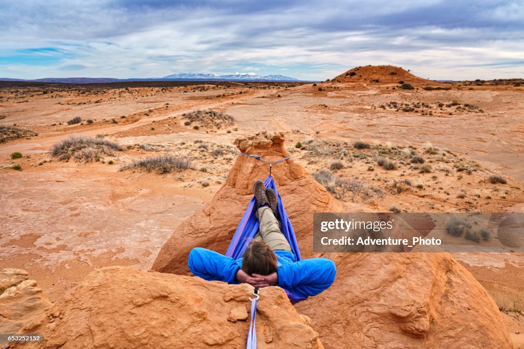 Relaxing in Hammock Canyon Country