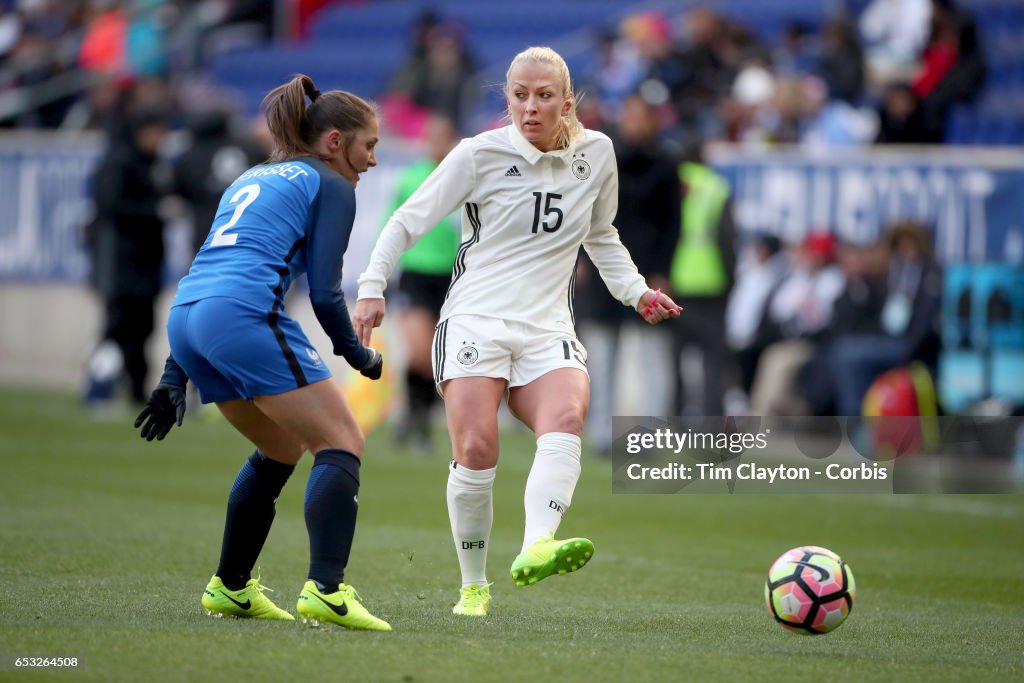 France Vs Germany. SheBelieves Cup