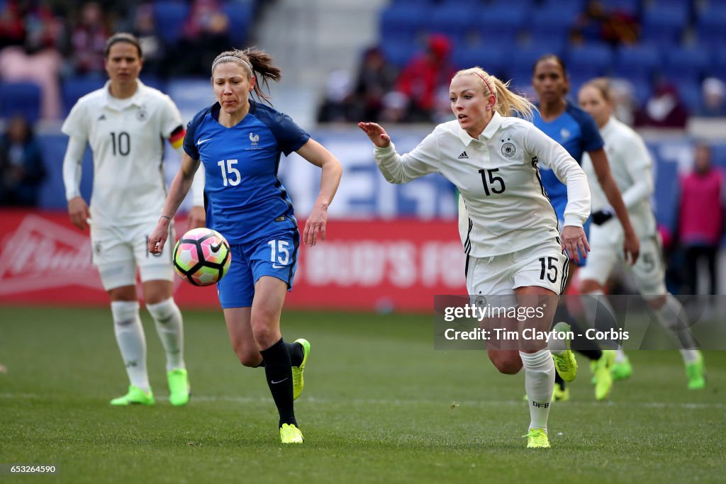 France Vs Germany.  SheBelieves Cup