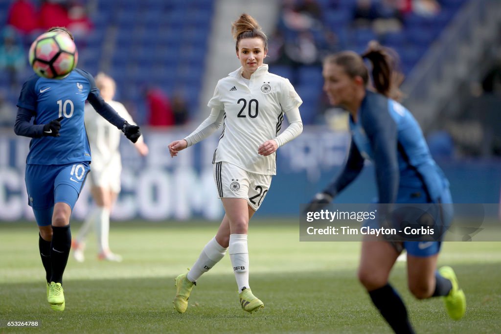 France Vs Germany.  SheBelieves Cup