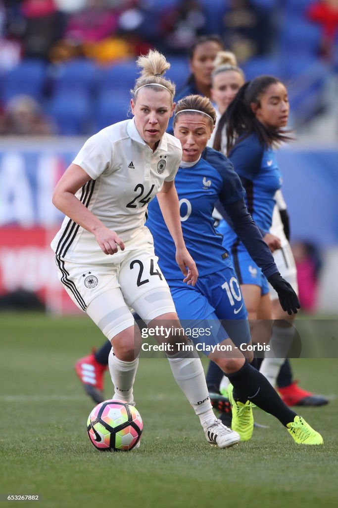 France Vs Germany.  SheBelieves Cup