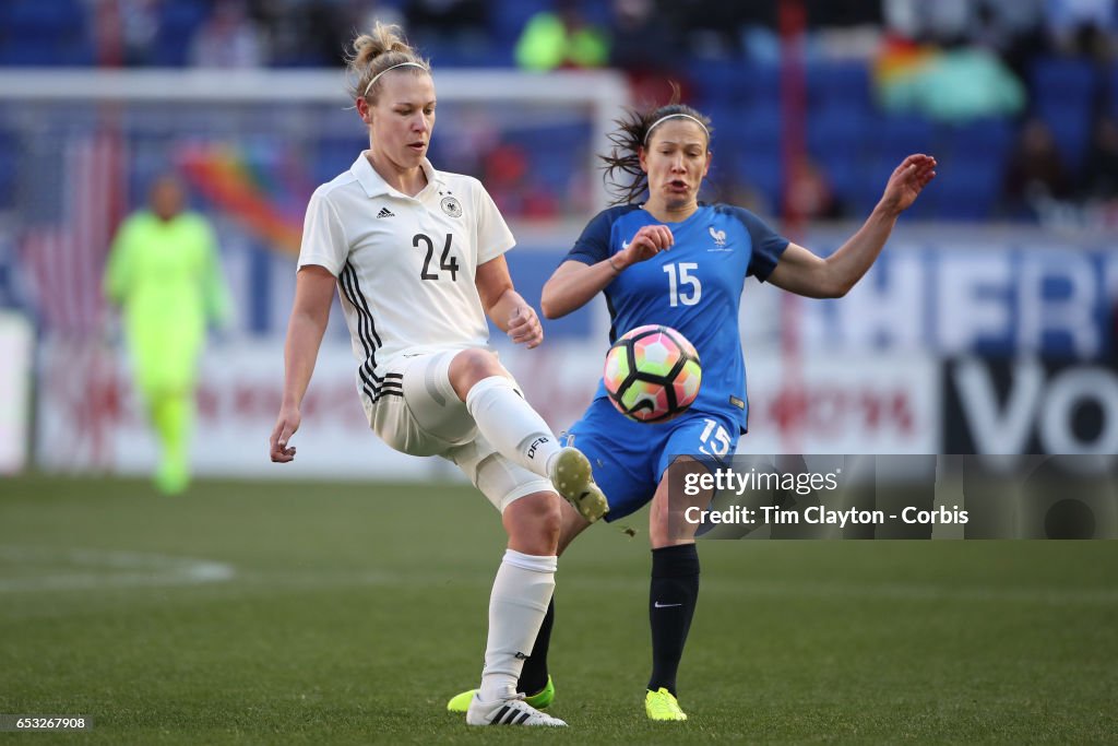 France Vs Germany.  SheBelieves Cup