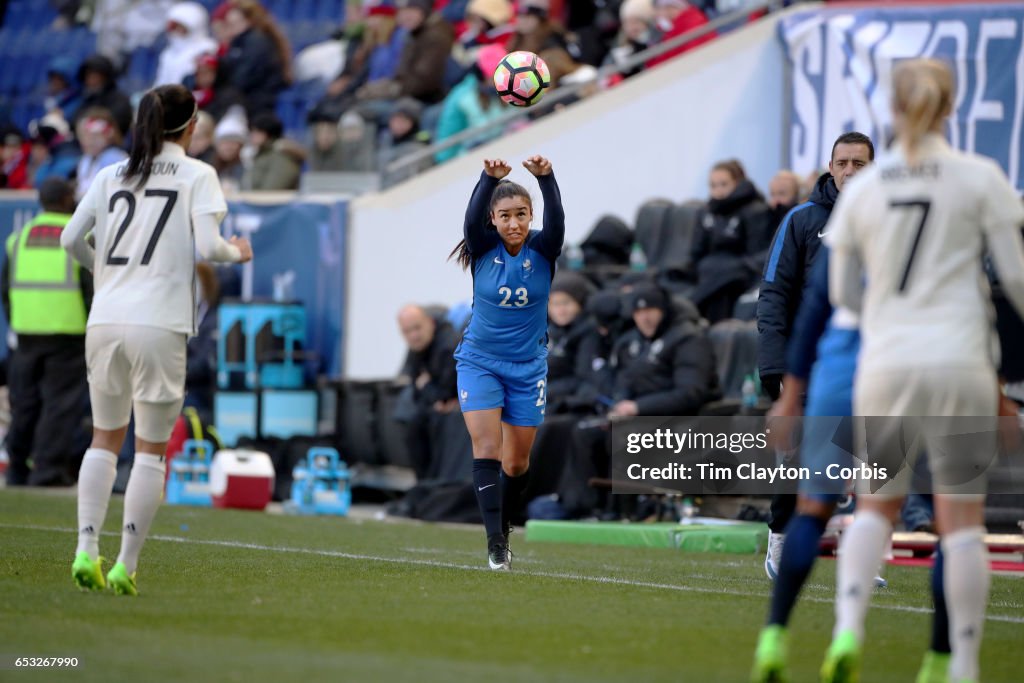 France Vs Germany.  SheBelieves Cup