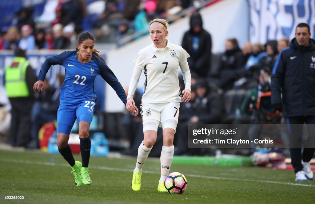 France Vs Germany.  SheBelieves Cup