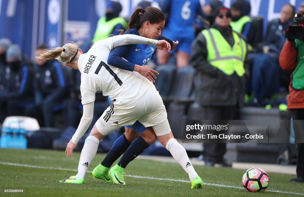 France Vs Germany.  SheBelieves Cup