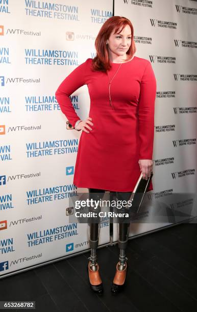 Katy Sullivan attends 2017 Williamstown Theatre Festival Gala at TAO Downtown on March 13, 2017 in New York City.