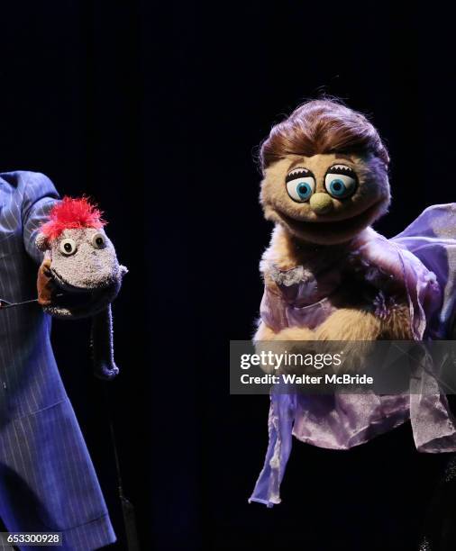 Tyrone and Kate Monster perform at the Vineyard Theatre 2017 Gala at the Edison Ballroom on March 13, 2017 in New York City.