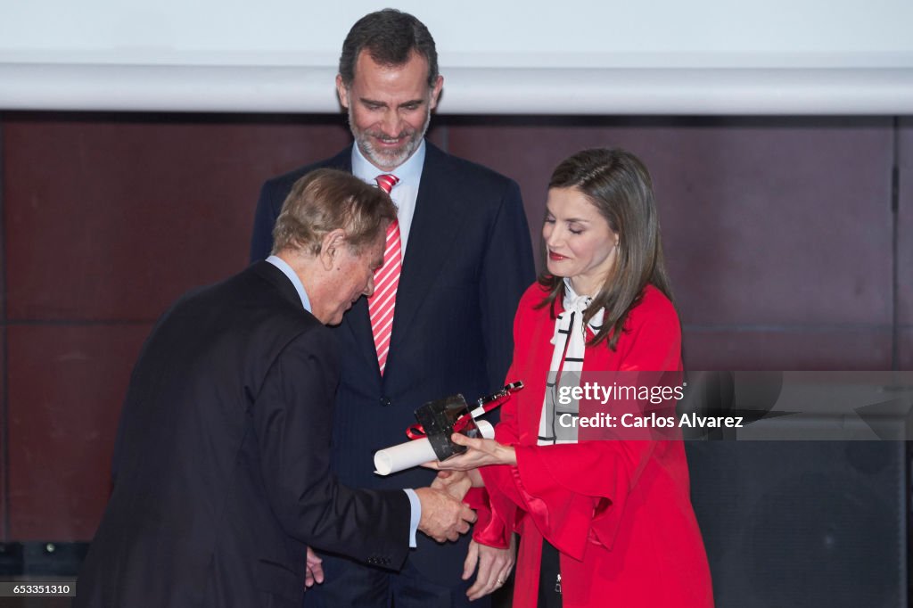 Spanish Royals Deliver Acreditations To The New Spain Brand Honorary Ambassadors