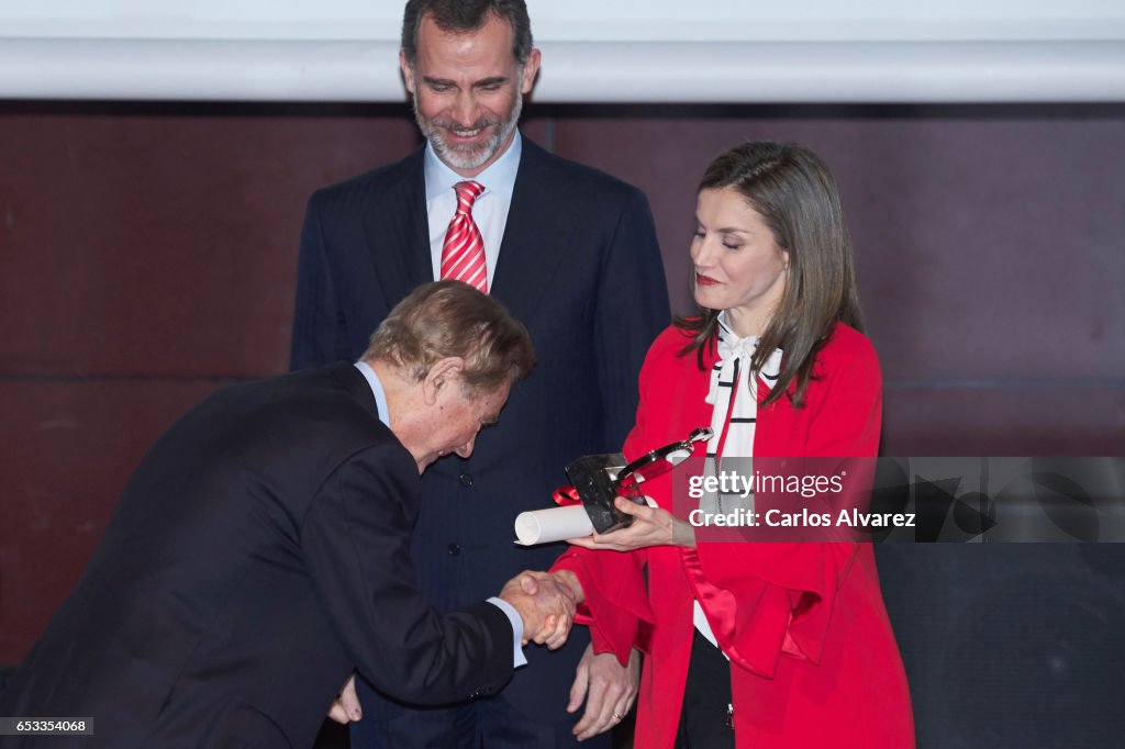 Spanish Royals Deliver Acreditations To The New Spain Brand Honorary Ambassadors