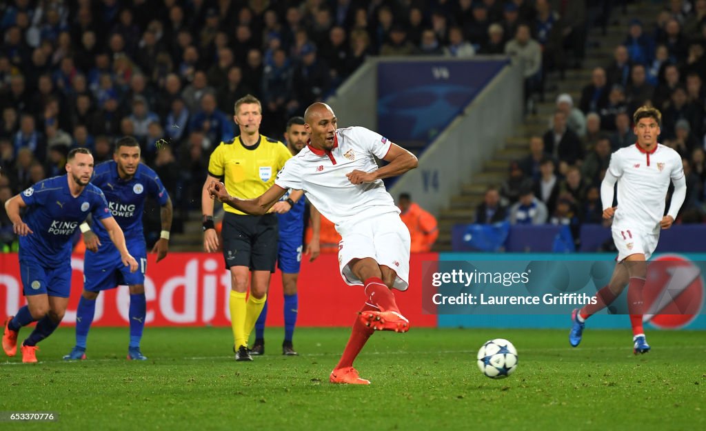 Leicester City v Sevilla FC - UEFA Champions League Round of 16: Second Leg