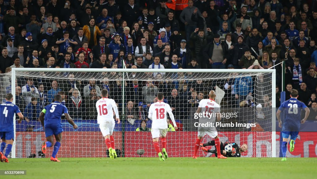 Leicester City v Sevilla FC - UEFA Champions League Round of 16: Second Leg