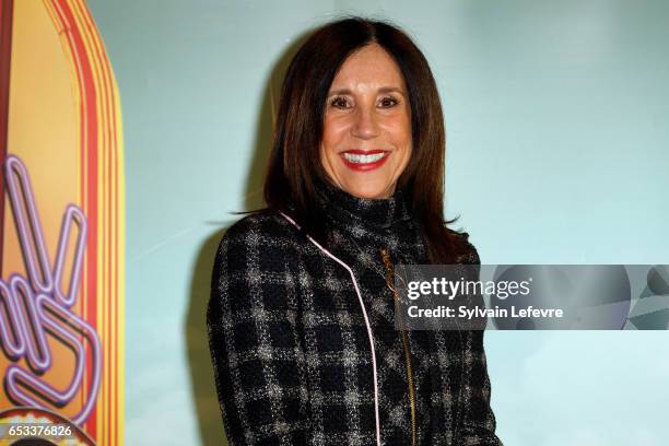 Sally Sussman Morina attends day 2 photocall of Valenciennes Cinema Festival on March 14, 2017 in Valenciennes, France.