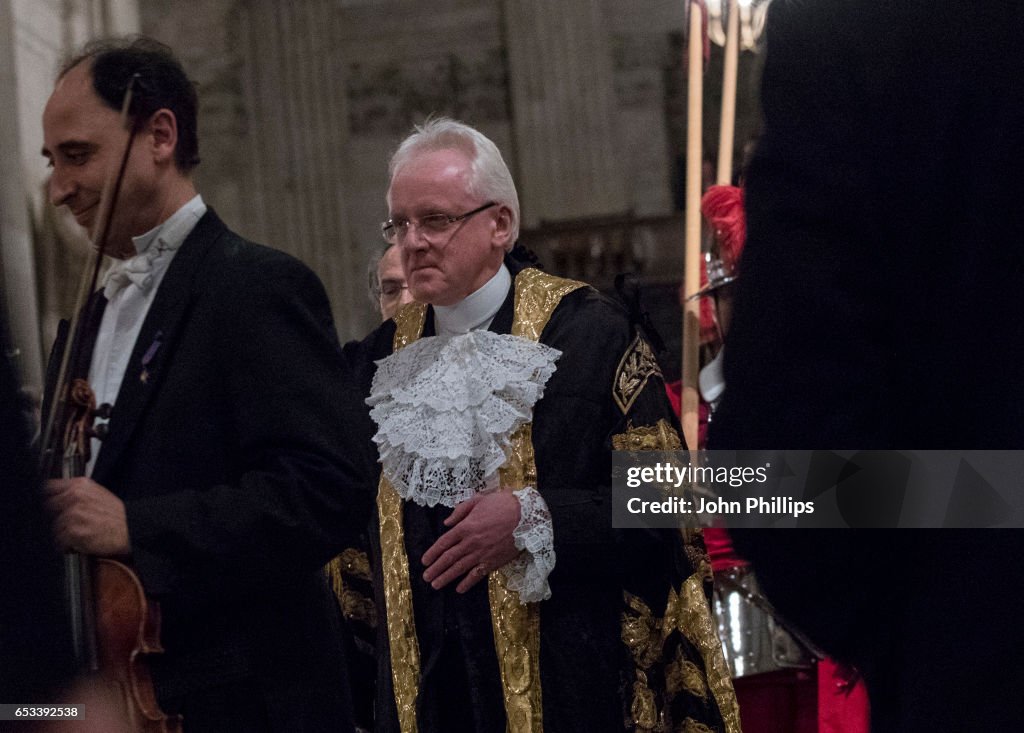 Lord Mayor Of London Makes Historic Debut With The London Symphony Orchestra In St Paul's Cathedral