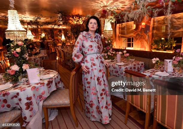 Luisa Beccaria attends the Luisa Beccaria and Robin Birley event celebrating Sicilian lifestyle, music and fashion at 'Upstairs', at 5 Hertford...