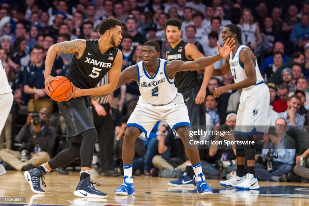 COLLEGE BASKETBALL: MAR 10 Big East Tournament - Creighton v Xavier