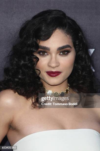 Brittany O'Grady attends the Honda Stage Celebrates The Music Of FOX's "Star" at iHeartRadio Theater on March 14, 2017 in Burbank, California.