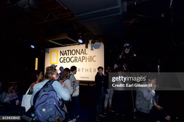 General view of atmosphere at National Geographic presents "Nat Geo Further Base Camp" At SXSW 2017-Day 4 on March 14, 2017 in Austin, Texas.