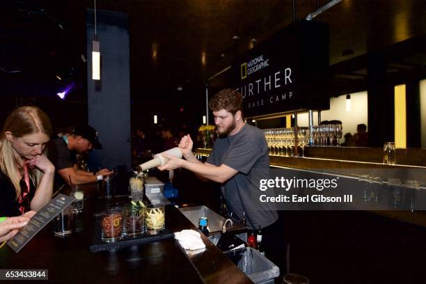 General view of atmosphere at National Geographic presents "Nat Geo Further Base Camp" At SXSW 2017-Day 4 on March 14, 2017 in Austin, Texas.