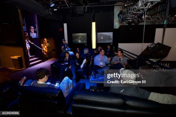 General view of atmosphere at National Geographic presents "Nat Geo Further Base Camp" At SXSW 2017-Day 4 on March 14, 2017 in Austin, Texas.