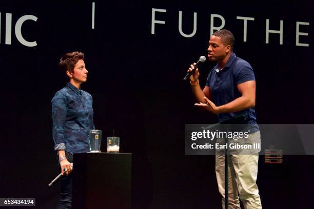 Fawzia Mirza onstage at the National Geographic Presents "Nat Geo Further Base Camp" At SXSW 2017-Day 4 on March 14, 2017 in Austin, Texas.