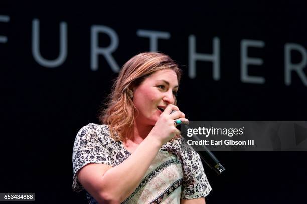 Marine Biologist Erika Bergman speaks onstage at National Geographic Presents "Nat Geo Further Base Camp" At SXSW 2017-Day 4 on March 14, 2017 in...