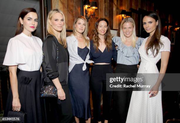 Camilla Belle, Molly Sims, Ali Larter, Jenni Kayne, Jessie Randall, and Jordana Brewster attend as Jenni Kayne + Loeffler Randall celebrate Pop-Up at...