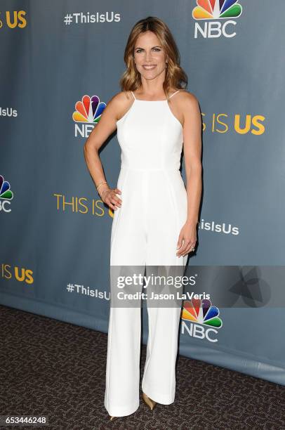 Natalie Morales attends the finale screening of "This Is Us" at Directors Guild Of America on March 14, 2017 in Los Angeles, California.