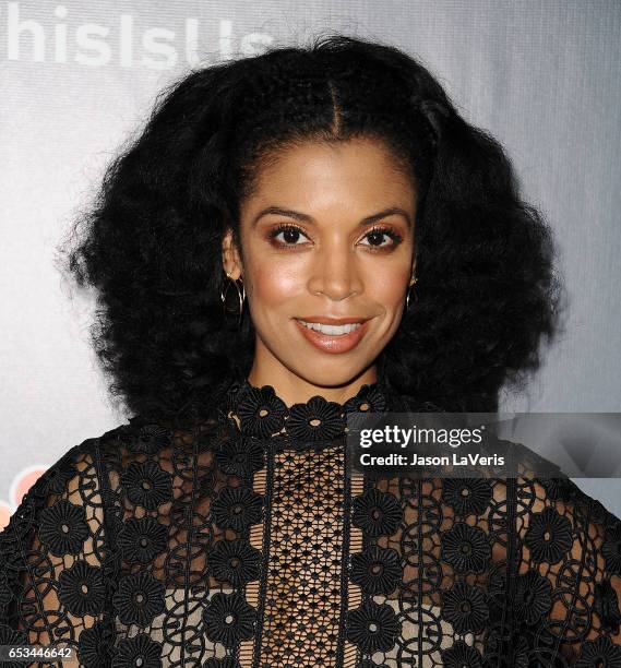 Actress Susan Kelechi Watson attends the finale screening of "This Is Us" at Directors Guild Of America on March 14, 2017 in Los Angeles, California.