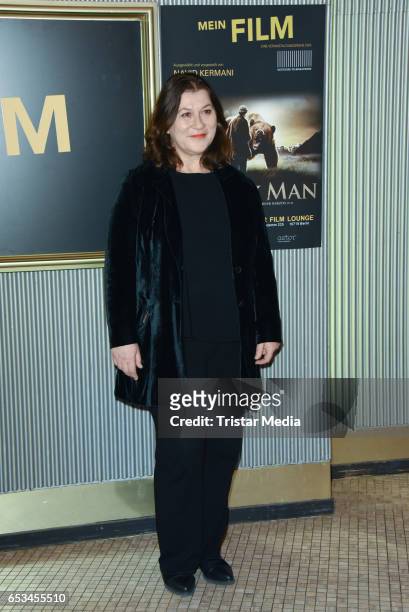 Eva Mattes attends the 'Mein Film' Premiere at Astor Film Lounge on March 14, 2017 in Berlin, Germany.