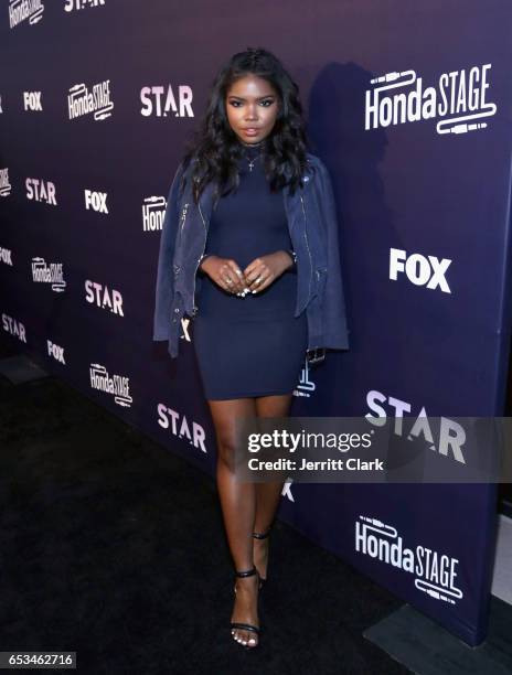 Ryan Destiny attends the Honda Stage Celebrates The Music Of FOX's "Star" event at iHeartRadio Theater on March 14, 2017 in Burbank, California.