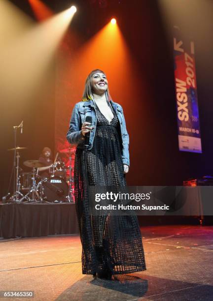 Thievery Corporation performs onstage at the Events DC music showcase during 2017 SXSW Conference and Festivals at Austin City Limits Live at the...