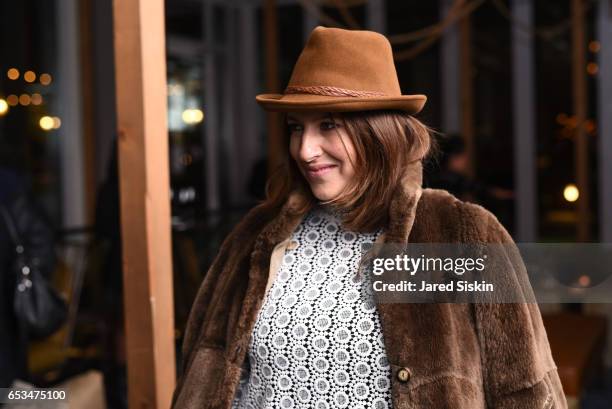 Tara Summers attend TriStar Pictures & The Cinema Society with 19 Crimes Host the After Party for "T2 Trainspotting" at Mr. Purple at the Hotel...