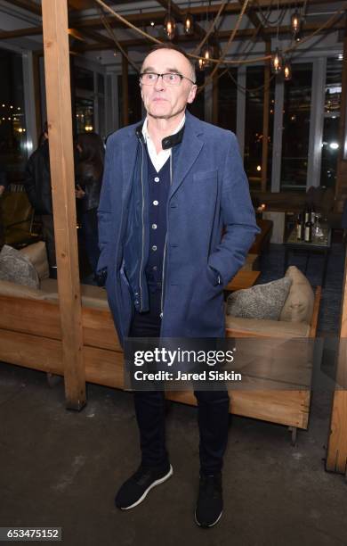 Danny Boyle attends TriStar Pictures & The Cinema Society Host a Screening of "T2 Trainspotting" at Landmark Sunshine Cinema on March 14, 2017 in New...